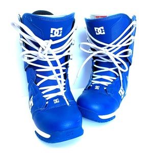 DC Blue Snowboard Boots Park Series 2011 Size 8